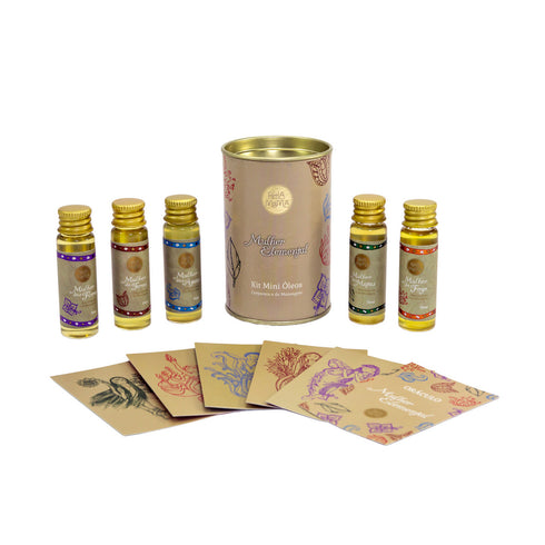 Kit Mini-Óleos Mulher Elemental